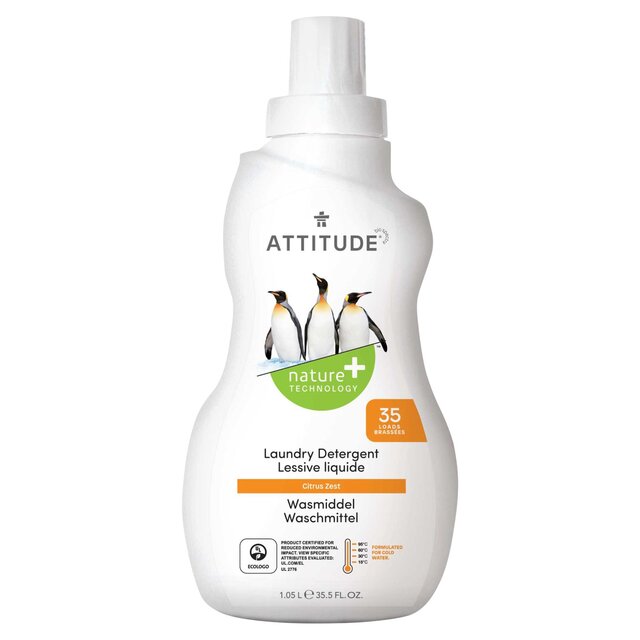 Attitude Laundry Detergent Citrus Zest 35 Loads