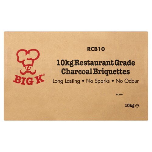 Big K Restaurant Grade Barbecue Charcoal Briquettes SFC thumbnail 2
