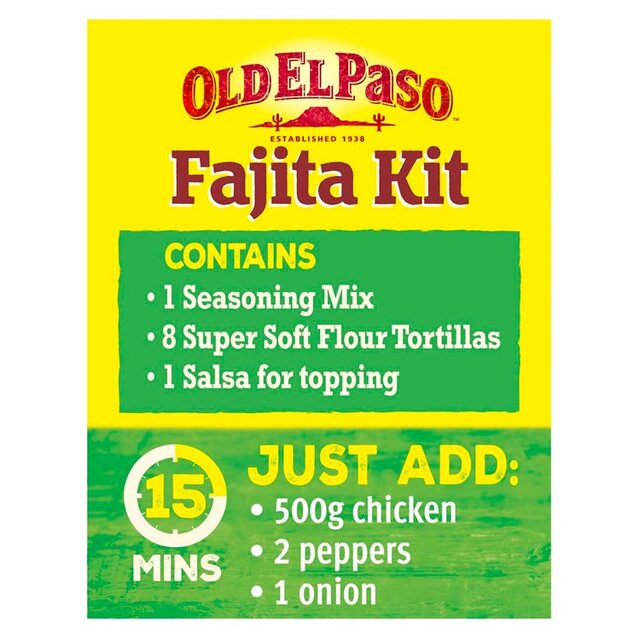 Old El Paso Mexican Smoky BBQ Fajita Kit thumbnail 3