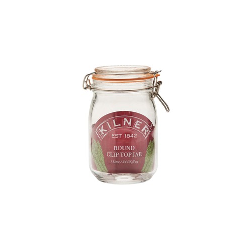 Kilner Clip Top Jar 1L thumbnail 2