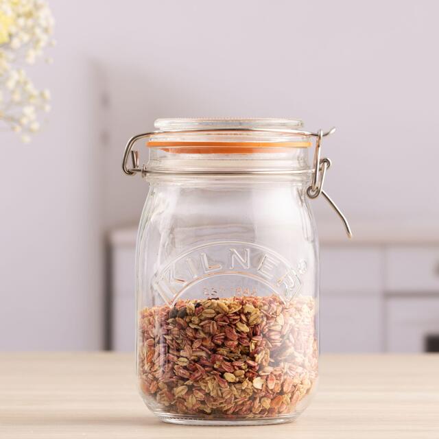 Kilner Clip Top Jar 1L thumbnail 6
