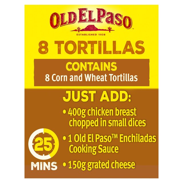 Old El Paso Corn & Wheat Tortilla Fajita Wraps thumbnail 2