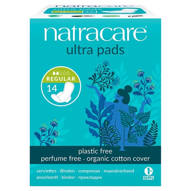 Natracare Organic Natural Pads Ultra Regular