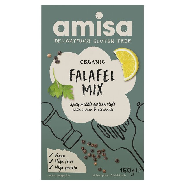 Amisa Organic Gluten Free Falafel Mix