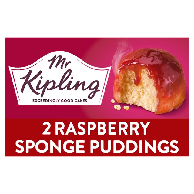 Mr Kipling Raspberry Sponge Puddings