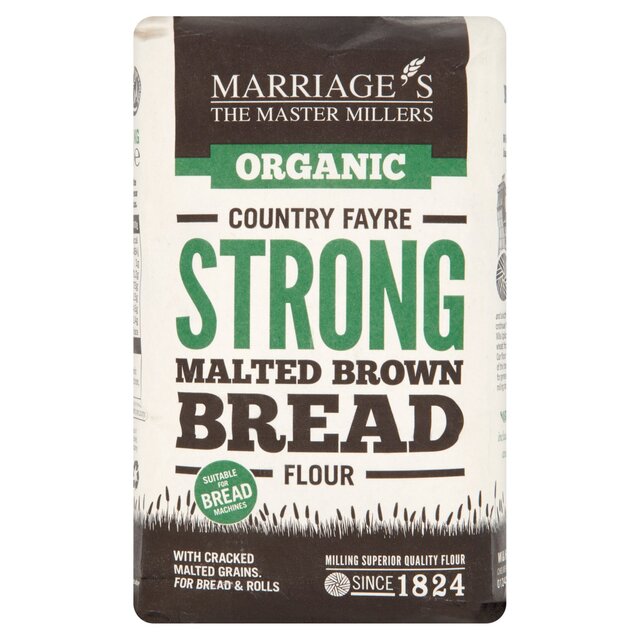 Marriage's Organic Strong Malted Brown Bread Flour thumbnail 2