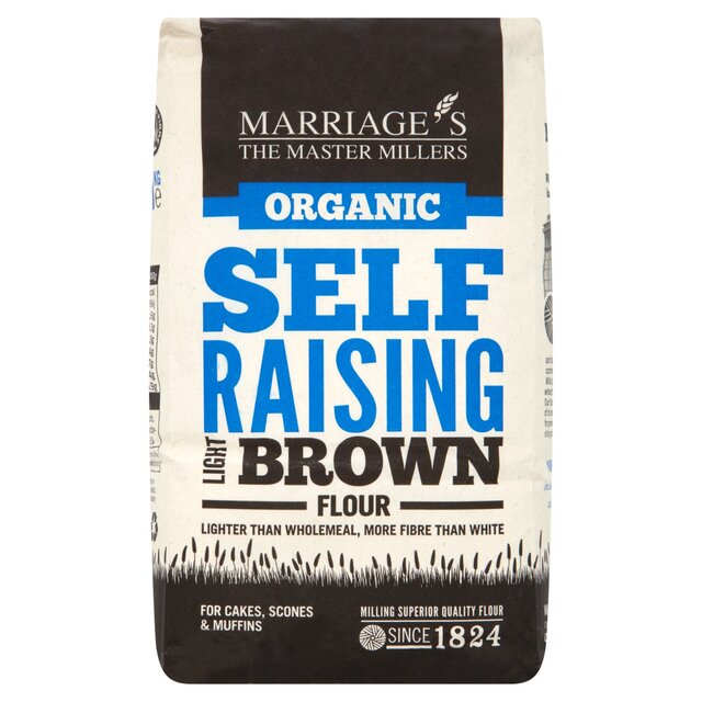Marriage's Organic Light Brown Self Raising Flour thumbnail 2