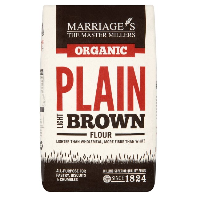 Marriage's Organic Light Brown Plain Flour thumbnail 2