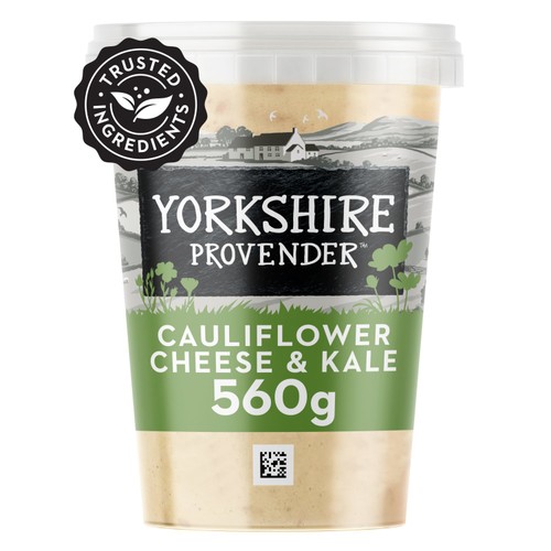 Yorkshire Provender Cauliflower Cheese Soup with Kale & Cheddar