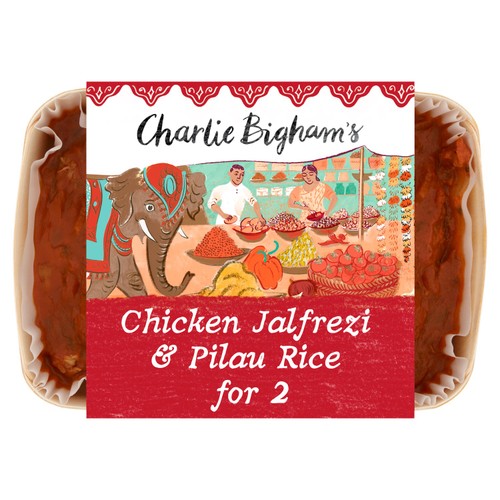 Charlie Bigham's Chicken Jalfrezi & Pilau Rice for 2