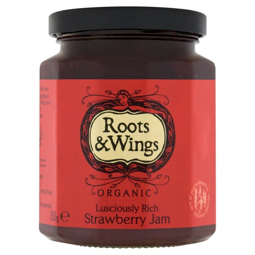 Roots & Wings Organic Strawberry Jam