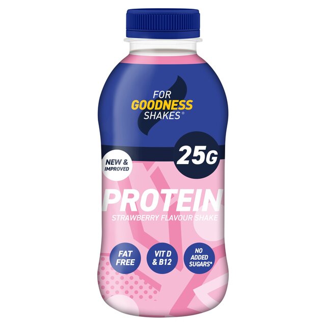 For Goodness Shakes Strawberry Protein Shake
