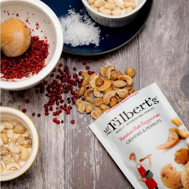 Mr Filbert's Peruvian Pink Peppercorn Cashews & Peanuts thumbnail 3