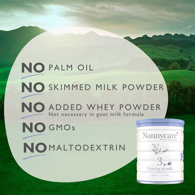 Nannycare 3 Growing up Goat Milk based Powder, 1-3 Yrs thumbnail 5