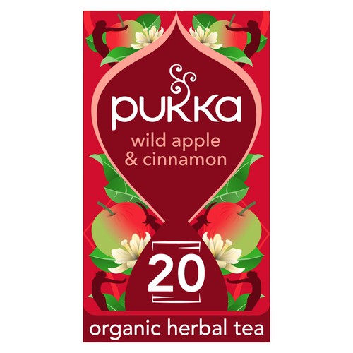 Pukka Wild Apple & Cinnamon with Ginger Teabags thumbnail 2
