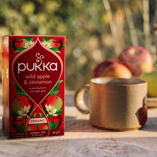 Pukka Wild Apple & Cinnamon with Ginger Teabags thumbnail 7