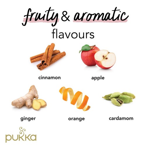Pukka Wild Apple & Cinnamon with Ginger Teabags thumbnail 9