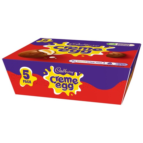 Cadbury Chocolate 5 Creme Eggs thumbnail 2