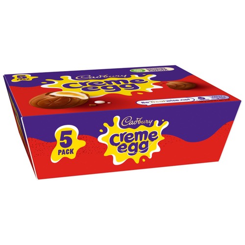 Cadbury Chocolate 5 Creme Eggs thumbnail 3