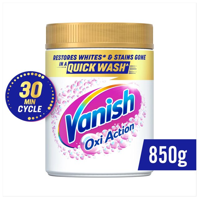 Vanish Oxi Action Fabric Stain Remover Powder Whites