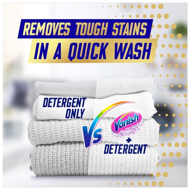 Vanish Oxi Action Fabric Stain Remover Powder Whites thumbnail 3