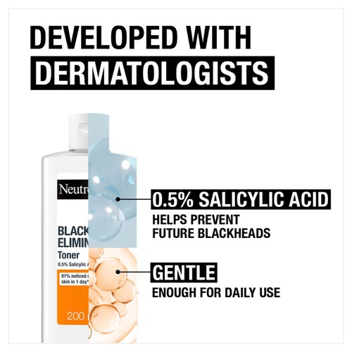 Neutrogena Blackhead Emilinating Toner with 0.5% Salicylic Acid thumbnail 6