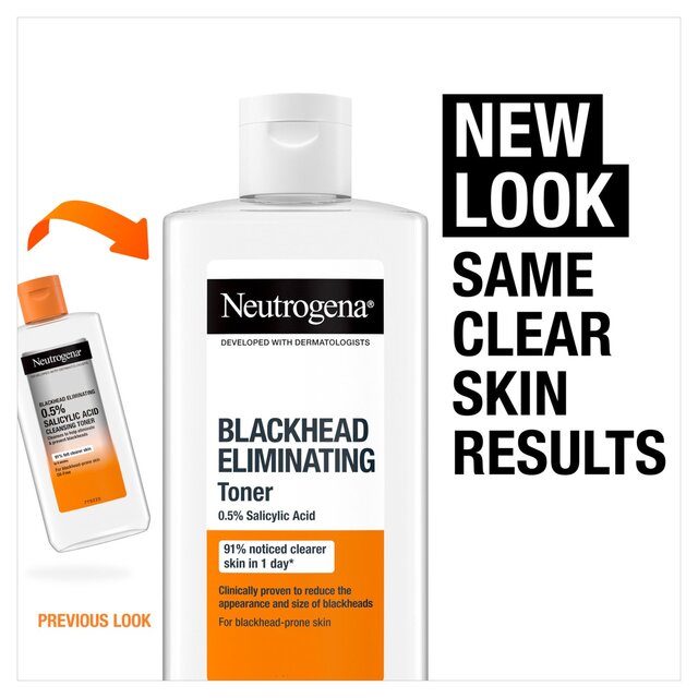 Neutrogena Blackhead Eliminating 0.5% Salicylic Acid Cleansing Toner thumbnail 3