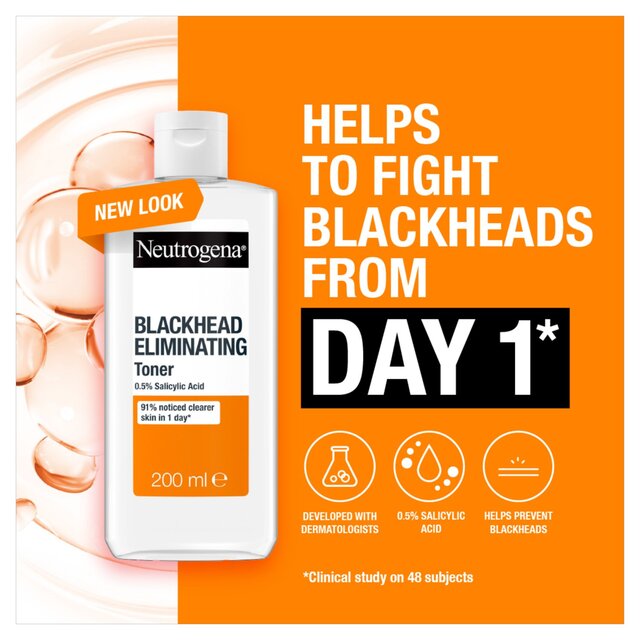 Neutrogena Blackhead Eliminating 0.5% Salicylic Acid Cleansing Toner thumbnail 4