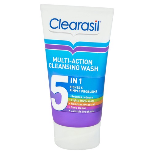 Clearasil 5 in 1 Multi-Action Acne Face Wash thumbnail 2
