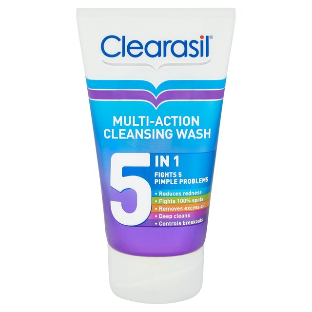 Clearasil 5 in 1 Multi-Action Acne Face Wash