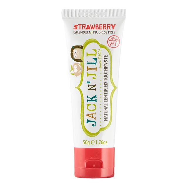 Jack N' Jill Natural Certified Toothpaste Strawberry 50g