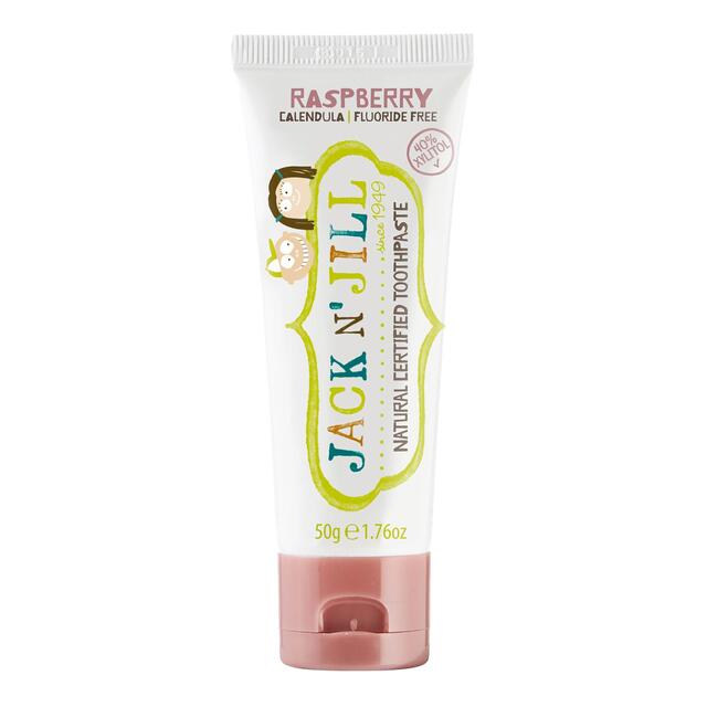Jack N' Jill Natural Certified Toothpaste Raspberry 50g