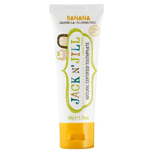 Jack N' Jill Natural Certified Toothpaste Banana 50g