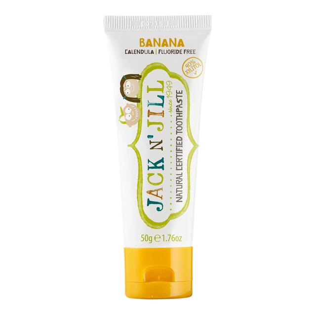 Jack N' Jill Natural Certified Toothpaste Banana 50g