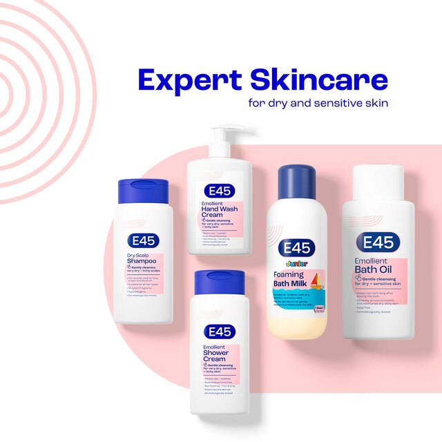 E45 Dermatological Junior Foaming Bubble Bath Milk - Baby & Kids Wash thumbnail 2