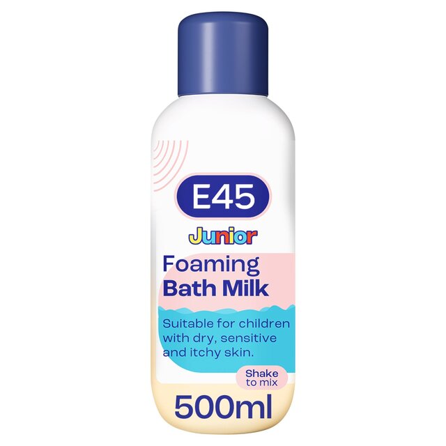 E45 Dermatological Junior Foaming Bubble Bath Milk - Baby & Kids Wash thumbnail 7