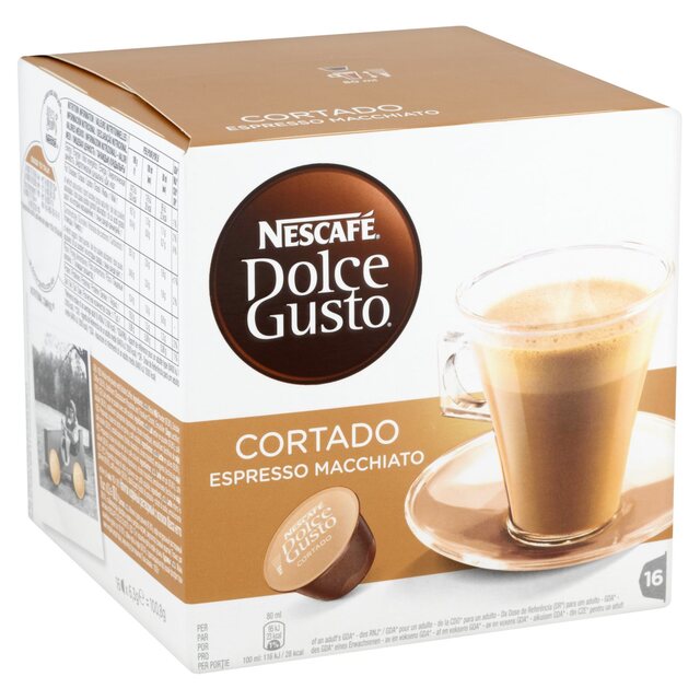 Nescafe Dolce Gusto Cortado Espresso Macchiato Pods thumbnail 3
