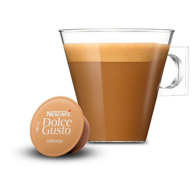 Nescafe Dolce Gusto Cortado Espresso Macchiato Pods thumbnail 4