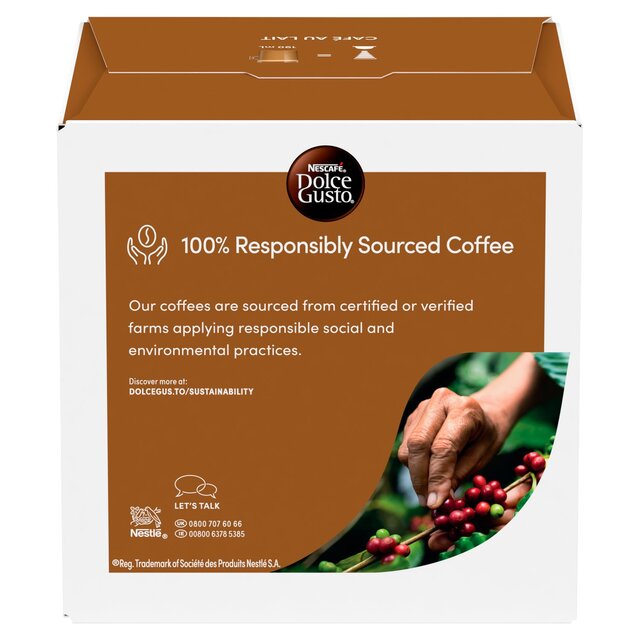 Nescafe Dolce Gusto Cafe Au Lait Pods thumbnail 4