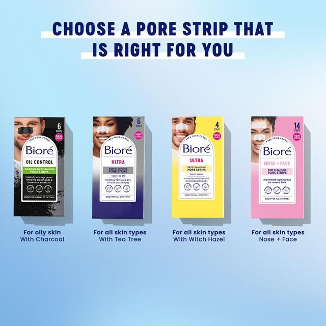 Biore Deep Cleansing Charcoal Pore Strips thumbnail 7