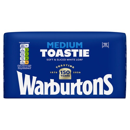 Medium White Toastie