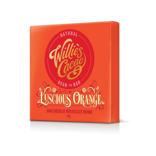 Willie's Cacao Dark Chocolate with Luscious Orange