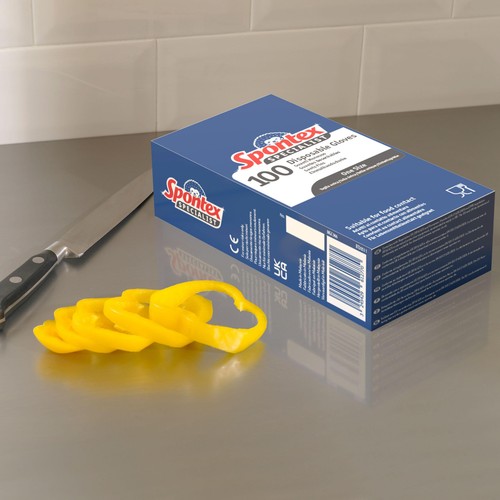 Spontex Specialist Food Safe Disposable Gloves thumbnail 5