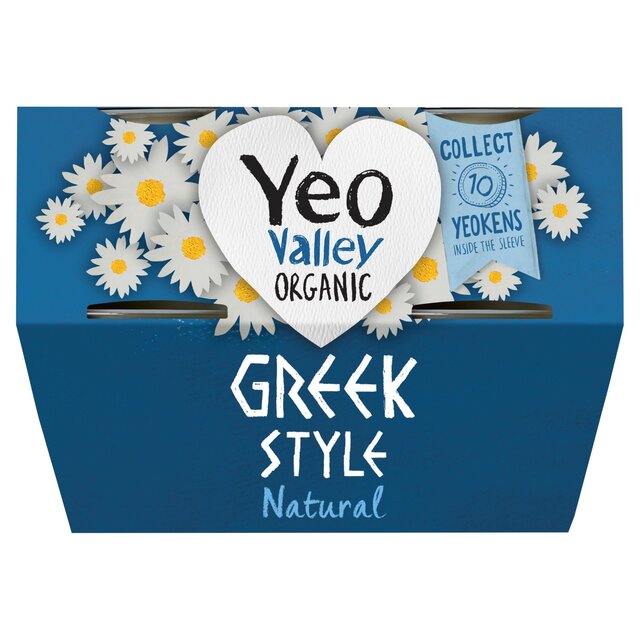 Yeo Valley Organic Greek Style Natural Yoghurt thumbnail 2