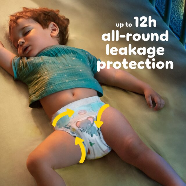 Pampers Baby-Dry Nappies, Size 3 (6-10kg) Essential Pack thumbnail 4