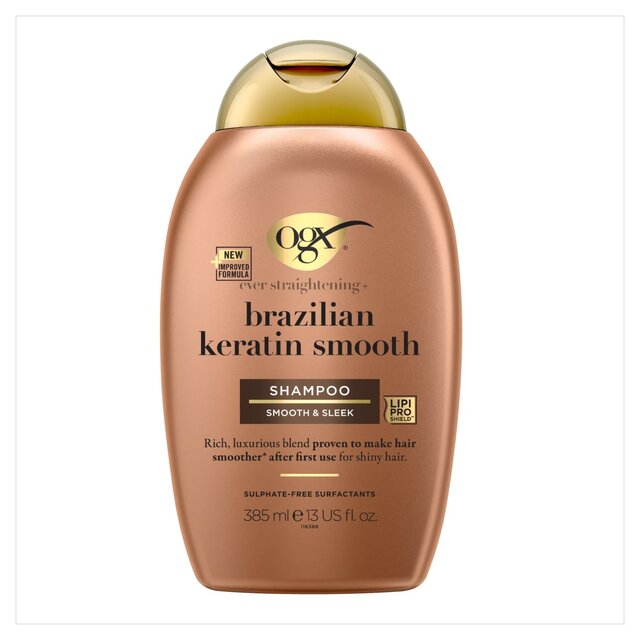 OGX Ever Straightening+ Brazilian Keratin Smooth pH Balanced Shampoo