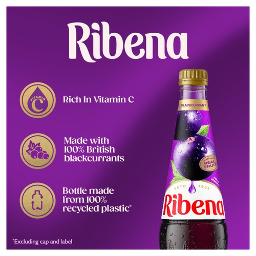 Ribena Blackcurrant Squash thumbnail 4