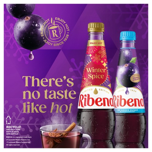 Ribena Light Blackcurrant No Added Sugar Squash thumbnail 7