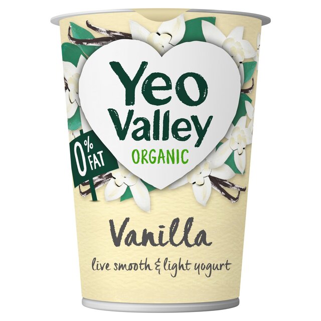 Yeo Valley Organic 0% Fat Vanilla Yoghurt