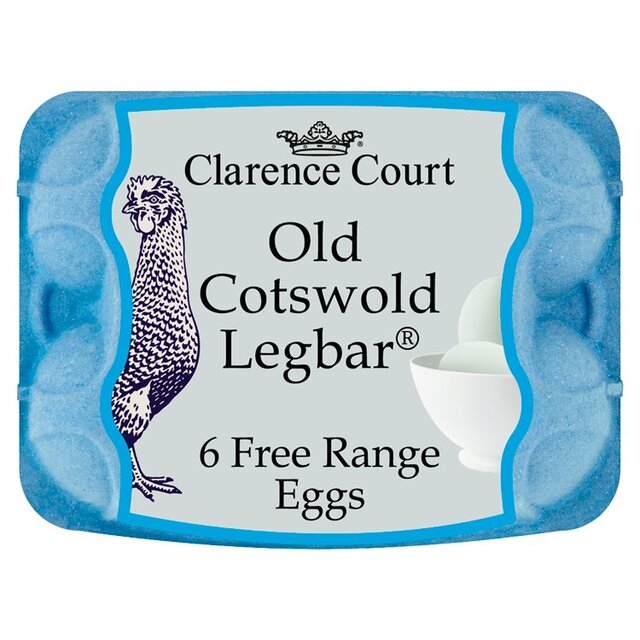Clarence Court Cotswold Legbar Free Range Blue Assorted Eggs